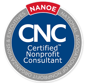 Olympia is a NANOE Certified Nonprofit Consultant